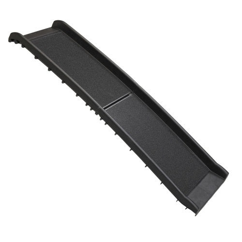 textured non-slip surface on senior dog mobility ramp