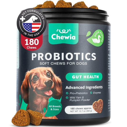 Senior Dog Probiotic Chews with Digestive Enzymes