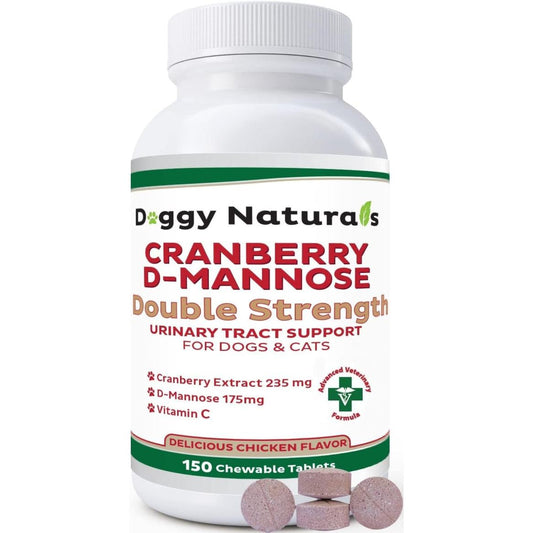Senior Pet Cranberry D-Mannose Tablets – Urinary & Bladder Support